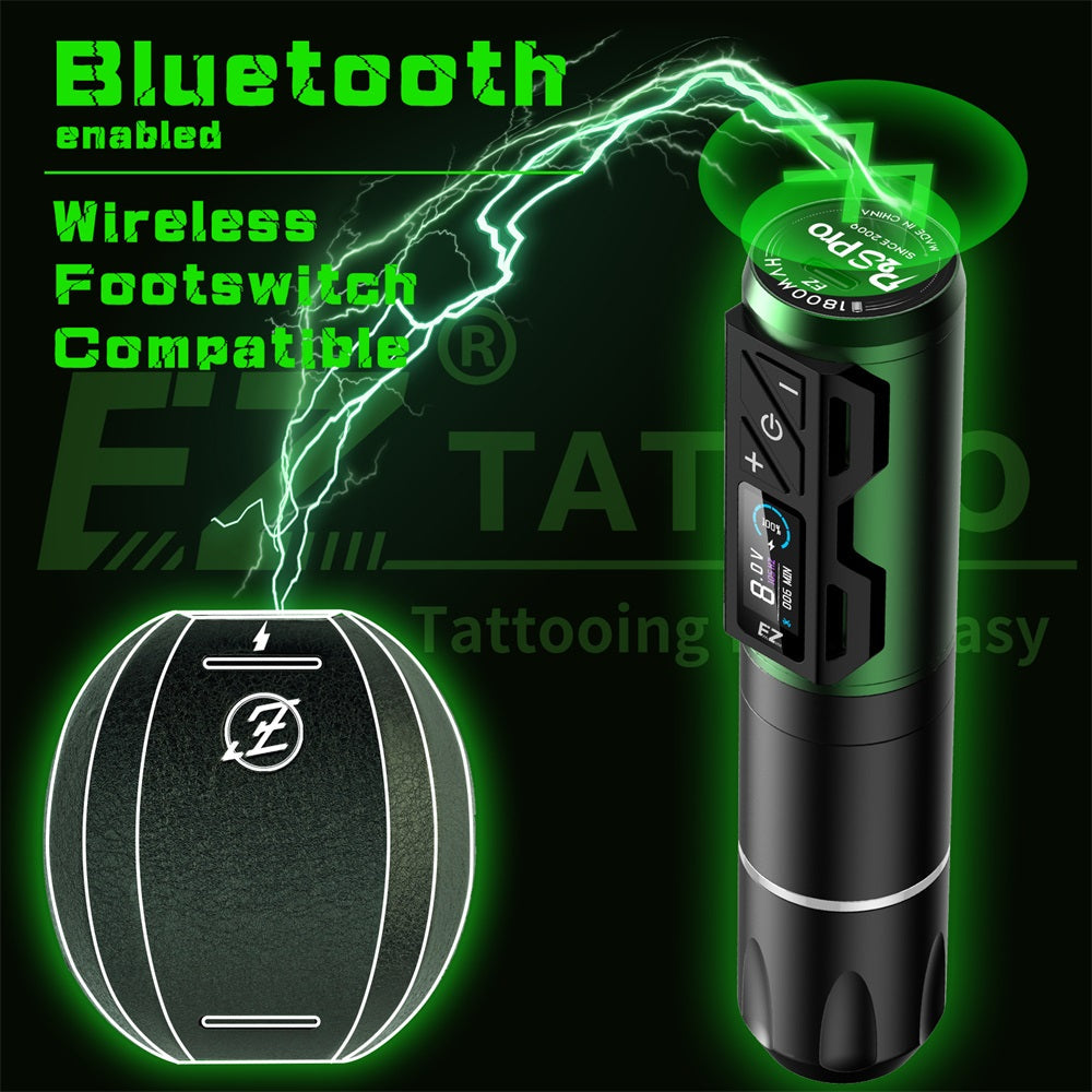 EZ P2S Pro Brushless Motor Directly Drive Wireless Tattoo Machine - EZ TATTOO SUPPLY