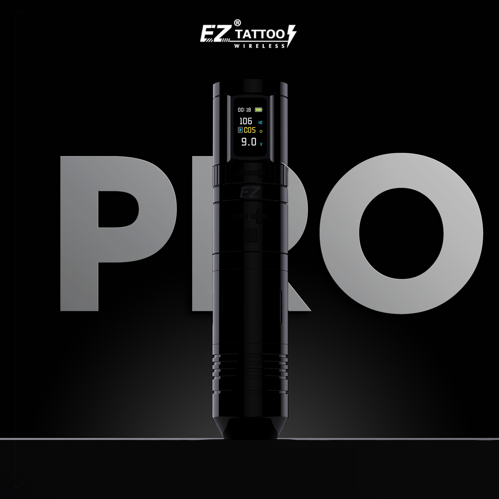 EvoTech Pro Wireless Battery Tattoo Pen Machine - EZ TATTOO SUPPLY