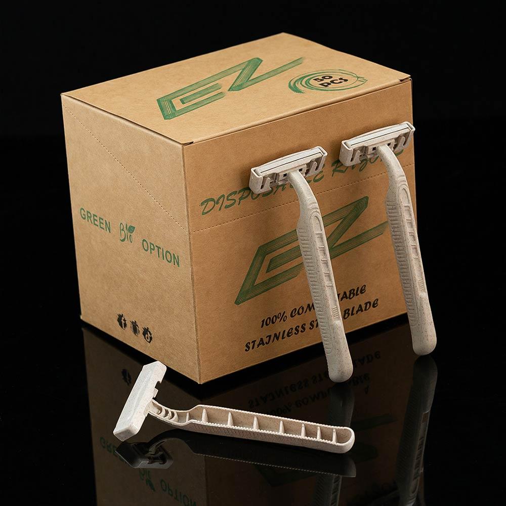 Eco-friendly Disposable Razors - EZ TATTOO SUPPLY